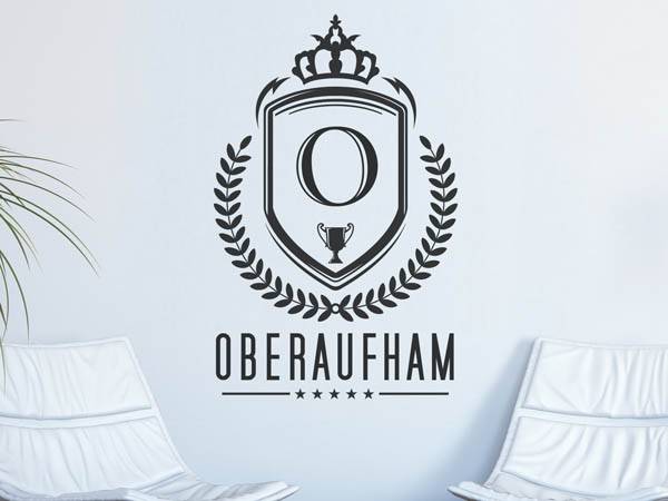 Wandtattoo Oberaufham Wappen