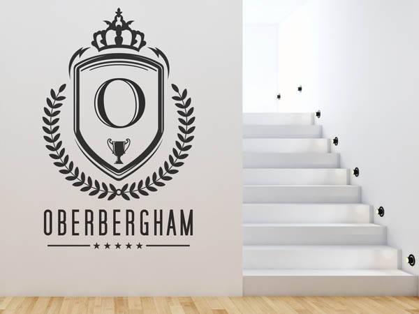 Wandtattoo Oberbergham Wappen