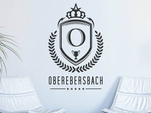 Wandtattoo Oberebersbach Wappen