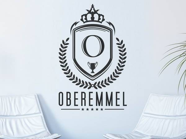 Wandtattoo Oberemmel Wappen