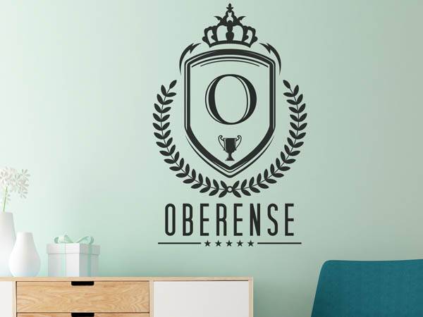 Wandtattoo Oberense Wappen