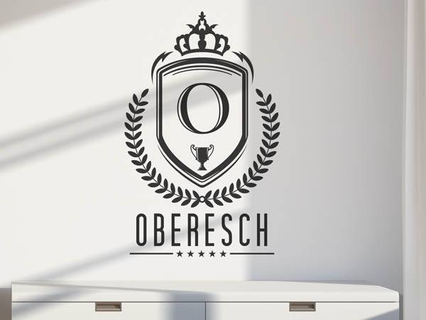 Wandtattoo Oberesch Wappen