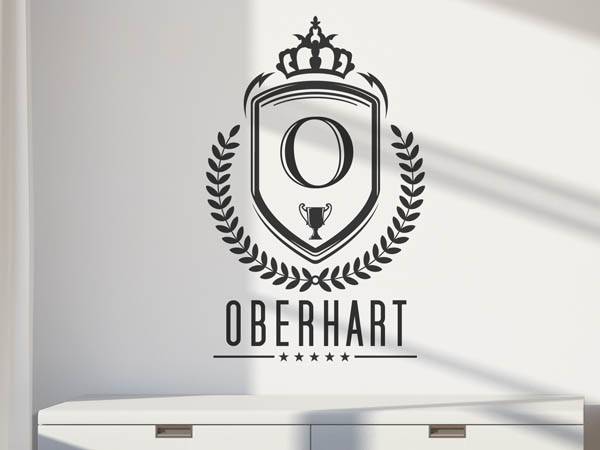 Wandtattoo Oberhart Wappen