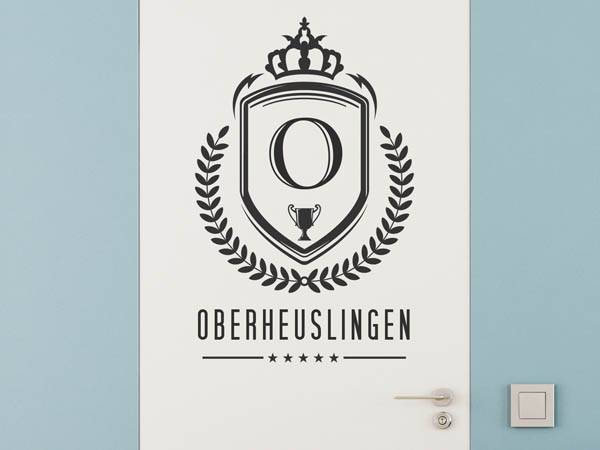 Wandtattoo Oberheuslingen Wappen