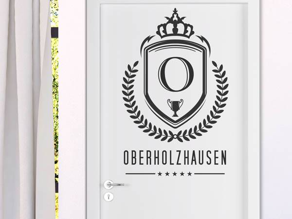 Wandtattoo Oberholzhausen Wappen