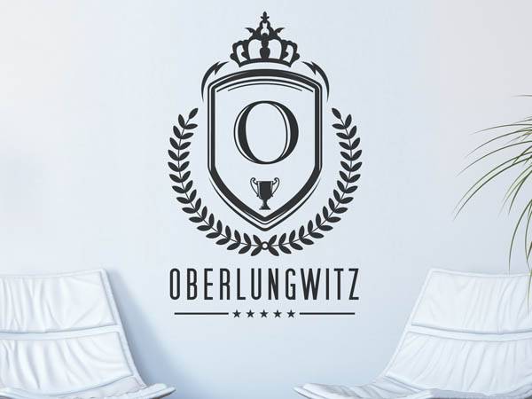 Wandtattoo Oberlungwitz Wappen