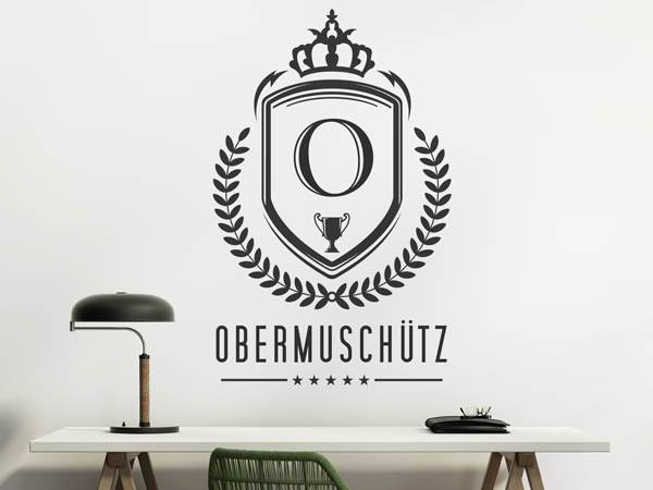 Wandtattoo Obermuschütz Wappen