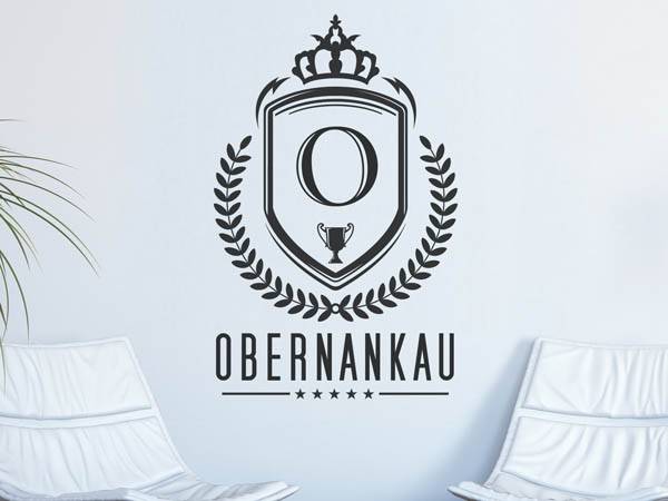 Wandtattoo Obernankau Wappen