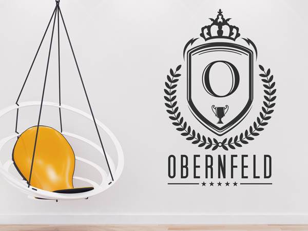 Wandtattoo Obernfeld Wappen