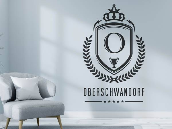 Wandtattoo Oberschwandorf Wappen