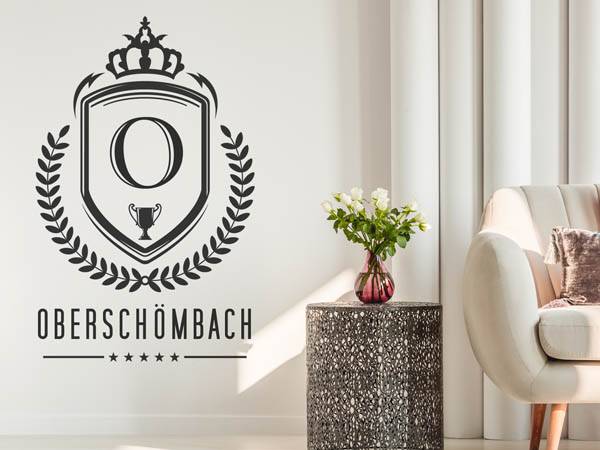 Wandtattoo Oberschömbach Wappen