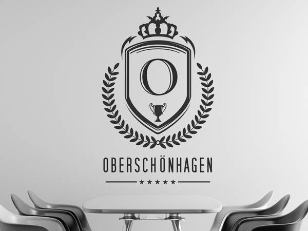 Wandtattoo Oberschönhagen Wappen