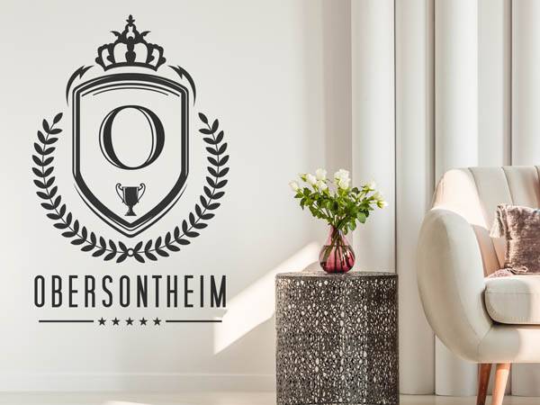 Wandtattoo Obersontheim Wappen