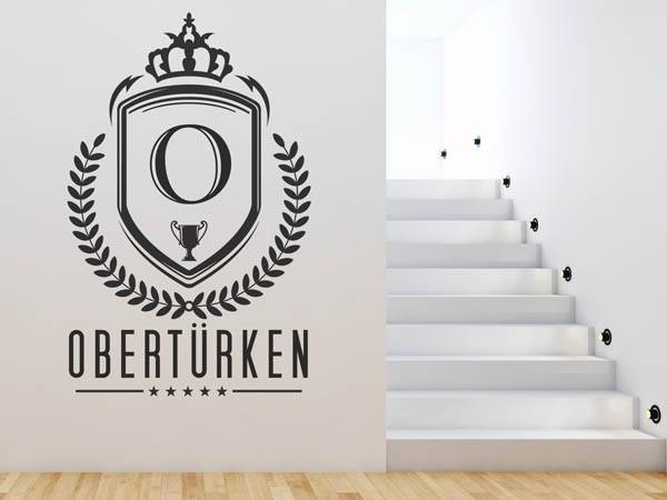 Wandtattoo Obertürken Wappen