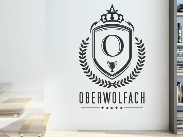 Wandtattoo Oberwolfach Wappen