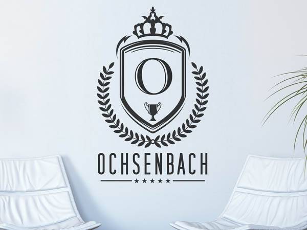Wandtattoo Ochsenbach Wappen