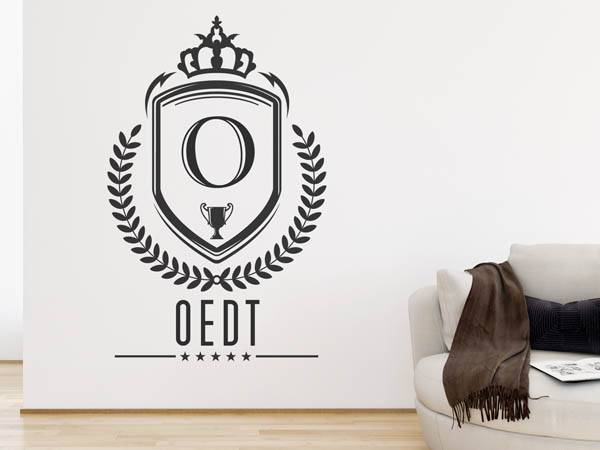 Wandtattoo Oedt Wappen