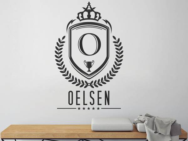 Wandtattoo Oelsen Wappen