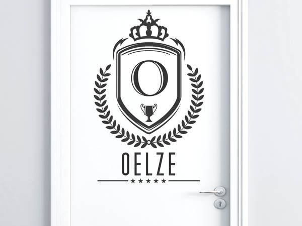 Wandtattoo Oelze Wappen