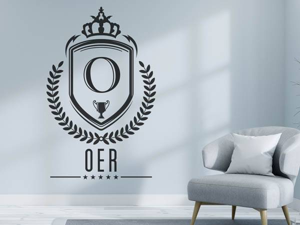Wandtattoo Oer Wappen