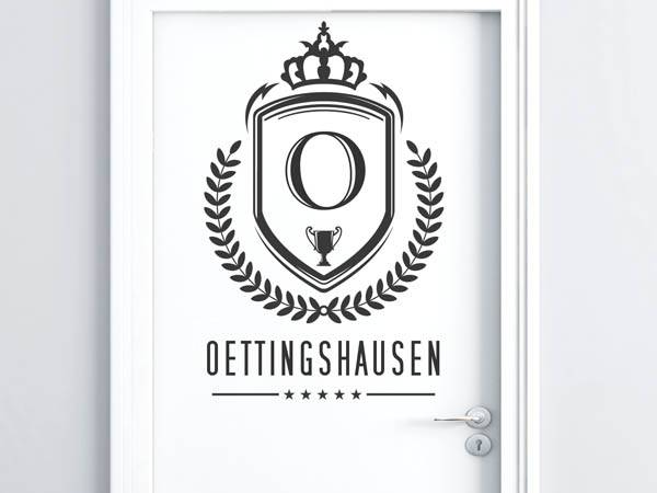 Wandtattoo Oettingshausen Wappen