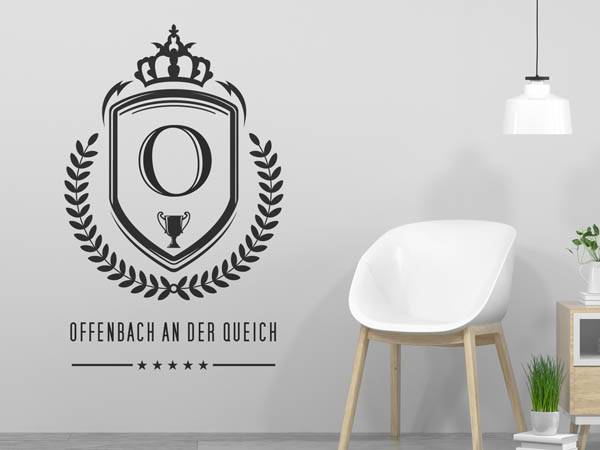 Wandtattoo Offenbach an der Queich Wappen
