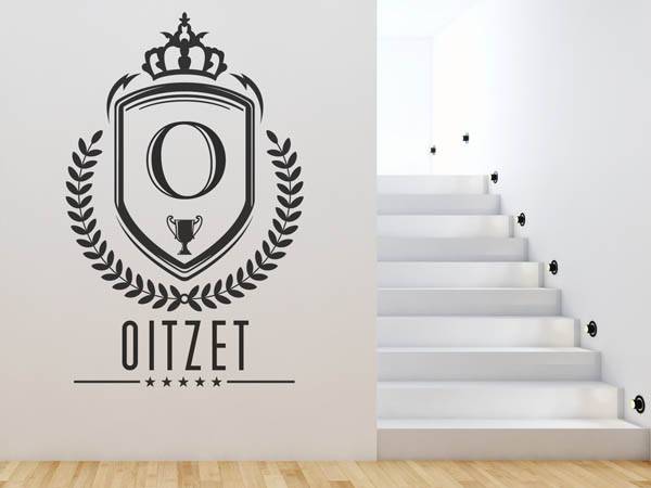 Wandtattoo Oitzet Wappen
