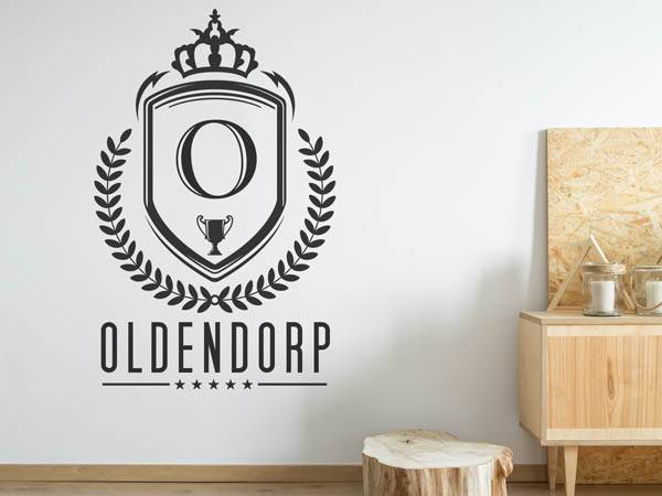 Wandtattoo Oldendorp Wappen