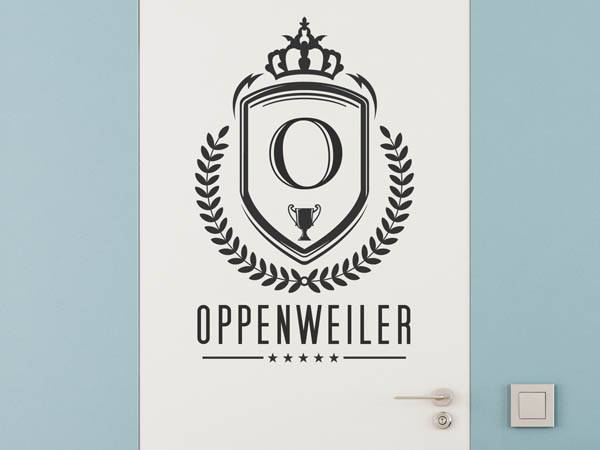 Wandtattoo Oppenweiler Wappen