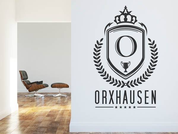 Wandtattoo Orxhausen Wappen