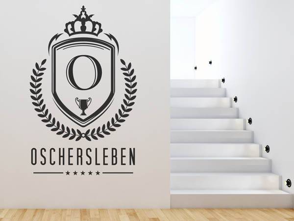 Wandtattoo Oschersleben Wappen