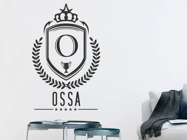 Wandtattoo Ossa Wappen