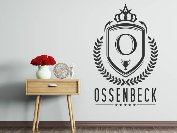 Wandtattoo Ossenbeck Wappen