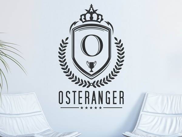 Wandtattoo Osteranger Wappen