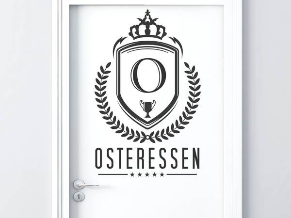 Wandtattoo Osteressen Wappen