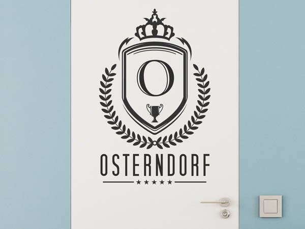 Wandtattoo Osterndorf Wappen