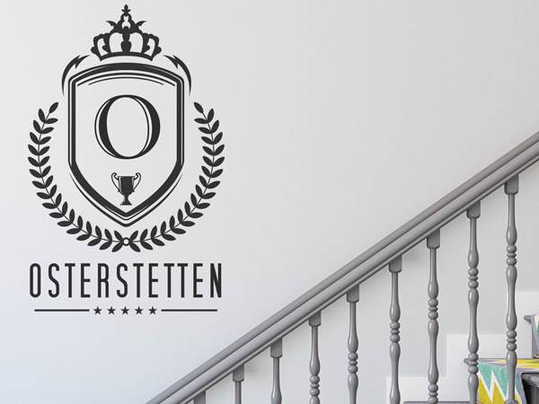 Wandtattoo Osterstetten Wappen