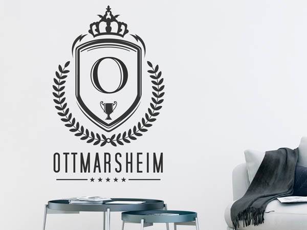 Wandtattoo Ottmarsheim Wappen