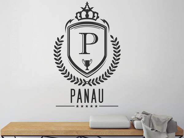 Wandtattoo Panau Wappen