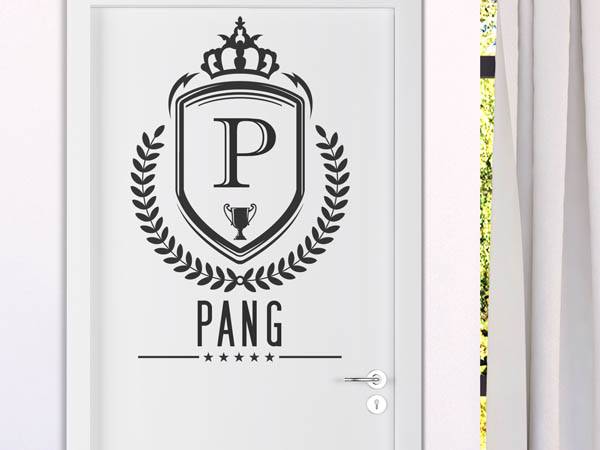 Wandtattoo Pang Wappen