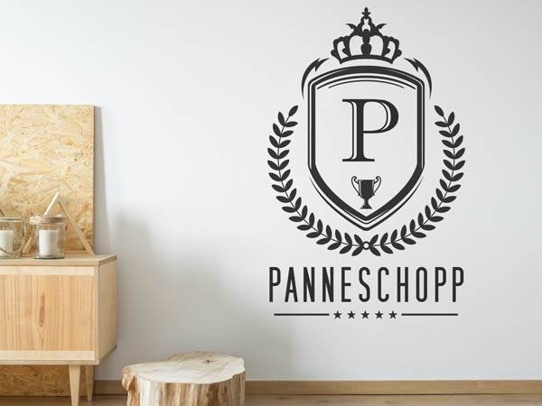 Wandtattoo Panneschopp Wappen