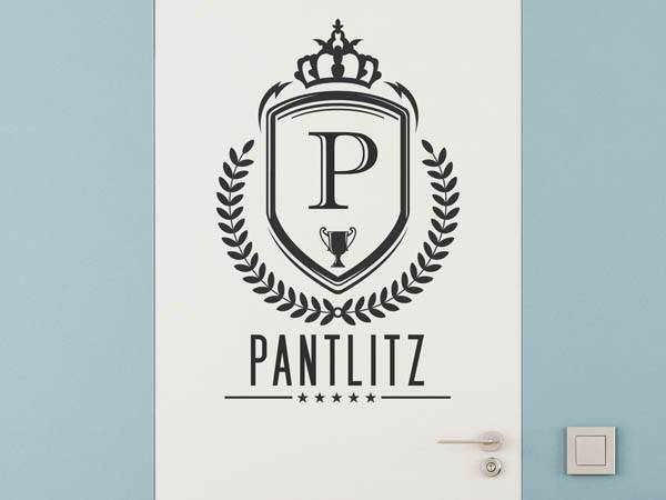 Wandtattoo Pantlitz Wappen