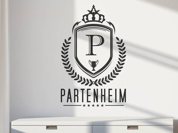 Wandtattoo Partenheim Wappen