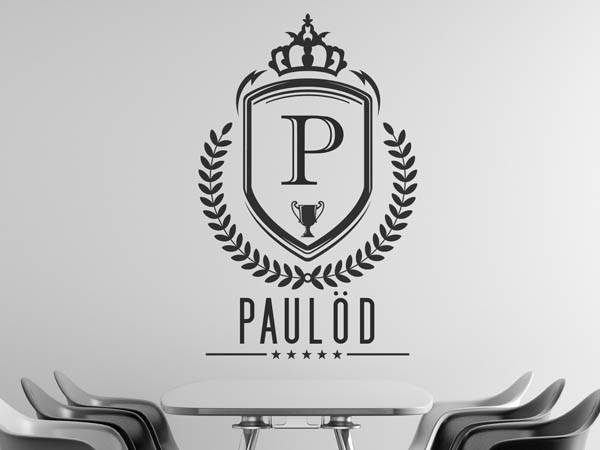 Wandtattoo Paulöd Wappen