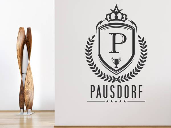 Wandtattoo Pausdorf Wappen