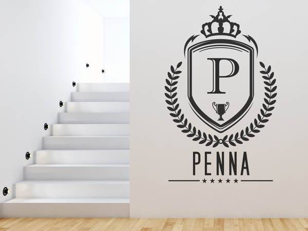 Wandtattoo Penna Wappen