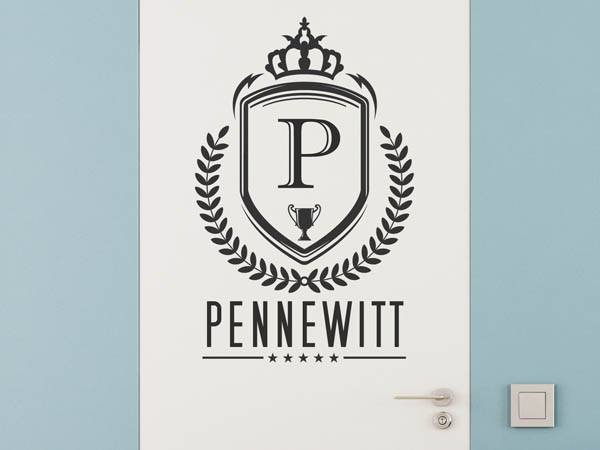 Wandtattoo Pennewitt Wappen