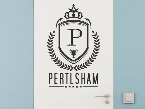 Wandtattoo Pertlsham Wappen