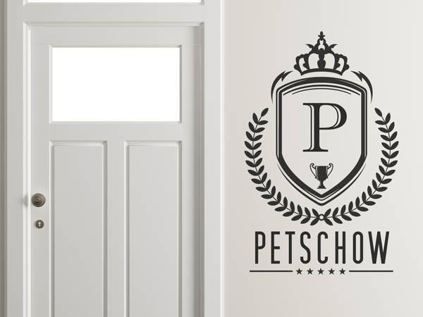 Wandtattoo Petschow Wappen