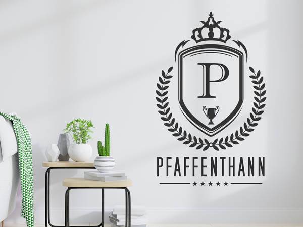 Wandtattoo Pfaffenthann Wappen